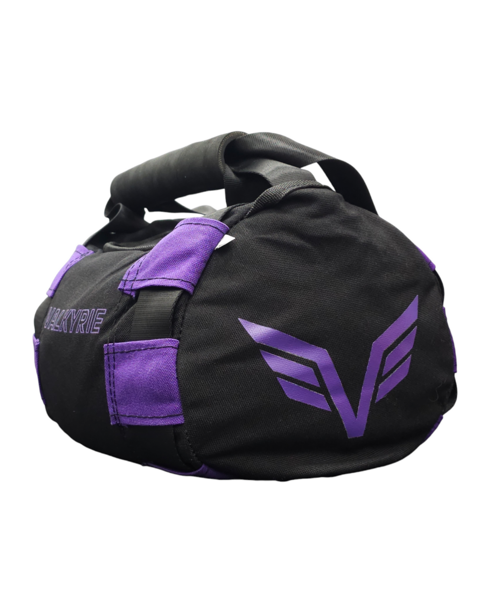Black and Purple Throw Bag